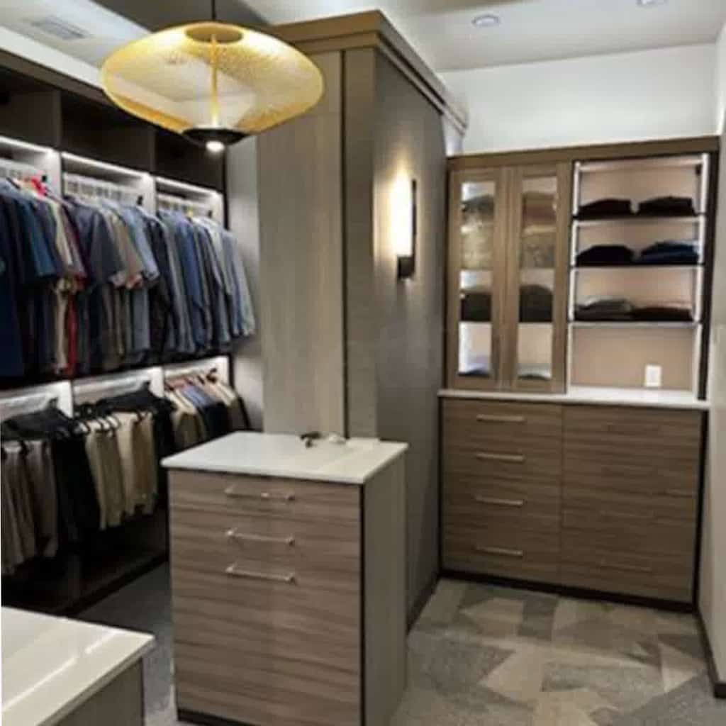 Master Closet His