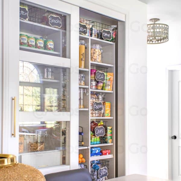 Custom Reach-In Pantry